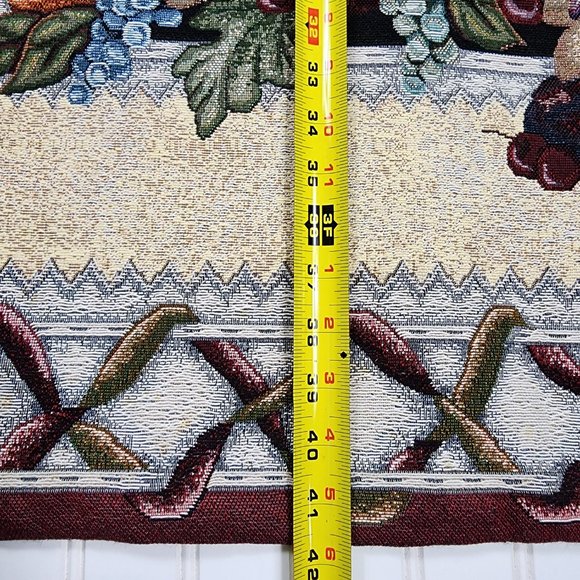 Vintage Jubilee Wall Hanging Tapestry Home Decor 35x42 in Made in USA - Picture 9 of 9